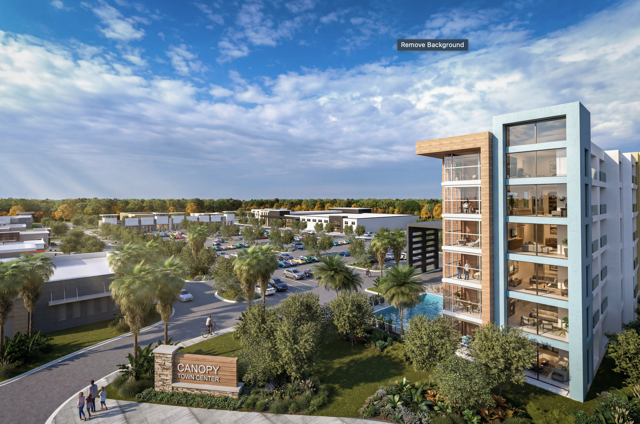 Canopy Town Center Rendering 2026