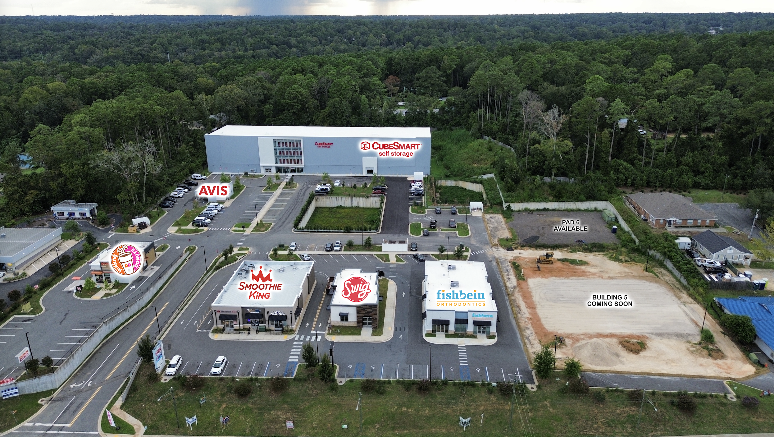 Capital Hill Plaza – Building 4 End-Cap Drive-Thru